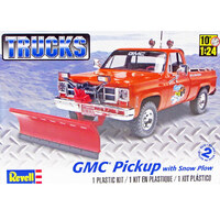 Revell GMC Pickup W/ Snow Plow 1/24