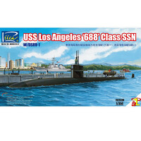 Riich Models USS Los Angeles 688 Classs SSN W/ DSRV-1 1/200