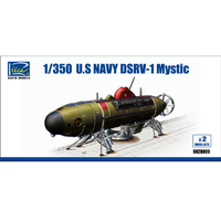 Riich Models US Navy DSRV-1 Mystic 1/350