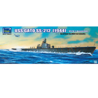 Riich USS Gato SS-212 Fleet Submarine + CS2U-3 Kingfisher  1/200