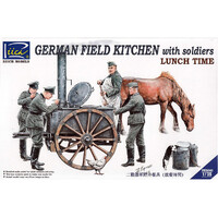 Riich Models German Field Kitchen With Soldiers  1/35