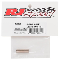 RJ Speed E Clips FR Axle .825 Long 2+C880
