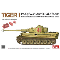 Ryefield Tiger1 Initial Production Early 1943 Without Interior 1/35