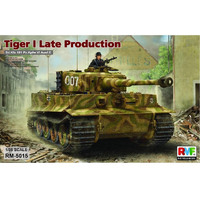 Ryefield Tiger I Late Production With Workable Tracks 1/35