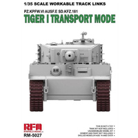 Ryefield Workable Track Links For Tiger I Transport Mode 1/35