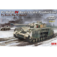 Ryefield Model Pz.kpfw.iV Ausf.J  With Track Links  1/35