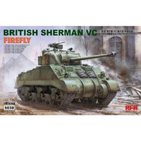 Ryefield Sherman VC Firefly With Workable Track Links  1/35