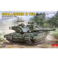 Ryefield Model British Main Battle Tank Challenger With Track Links  1/35