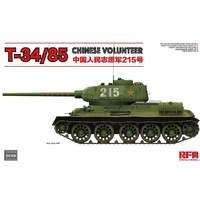 Ryefield T-34/85 No 183 Factory Chinese Volunteer Kit 1/35