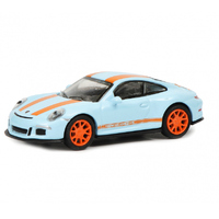 Schuco Porsche 911 R Blue/ Orange   1/87