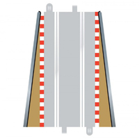 Scalextric Borders & Barriers Lead-In/Out (For C 8025)