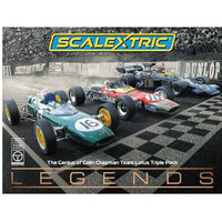 Scalextric The Genius Of Colin Chapman - Lotus F1 Triple Pack