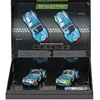 Scalextric Shelby Cobra 289 1964 Targa Florio Twin Pack