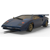 Scalextric Lamborghini Countach Walter Wolf - Blue Gold