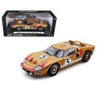 Shelby Ford GT40 MKII 1966 Gold 1/18