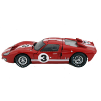 Shelby GT40 MKII 1966 #3 Red/ White 1/18