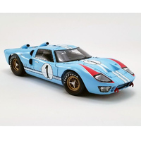 Shelby Ford GT 40 MKII #11966 Gulf Blue Le Mans   1/18