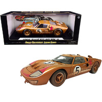 Shelby 430 #5 Dirty 1966 GT40 MK11 Gold  1/18