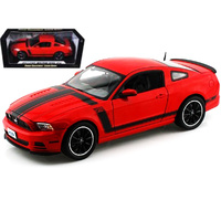 Shelby Ford Mustang 302 2013 Boss Red/ Black 1/18