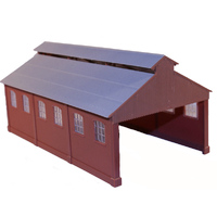 SMR Engine Shed Old Style Two Stall Kit (HO)