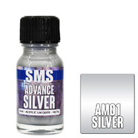 SMS Advance Metallic SILVER 10ml