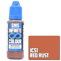 SMS Infinite Colour RED RUST 20ml