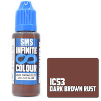 SMS IC53 Infinite Colour DARK BROWN RUST 20ml