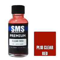 SMS PL18 Premium Clear Red 30Ml