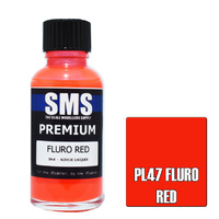 SMS Premium Fluro Red 30Ml