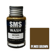 SMS PLW01 Wash Brown 30ml