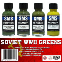 SMS Soviet Wwii Greens Colour Set