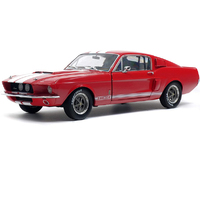 Solido Shelby Mustang GT500 1967 Red With White Stripes  1/18