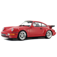 Solido Porsche 964 Turbo 3.6 Indian Red  1/18