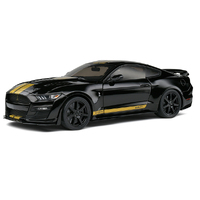 Solido 1805910 Shelby GT500- H 2023 Black With Gold Stripes  1/18