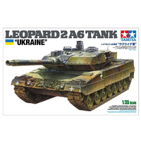 Tamiya Leopard 2 A6 Tank ' Ukraine'  1/35