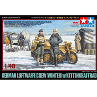 Tamiya Luftwaffle & Kettenkraftrad Crew 1/48