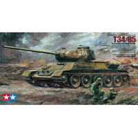 Tamiya T34/85 Russian  Med Tank 1/35