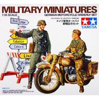 Tamiya 35241 German Motorcycle Orderly Model Kit 1/35