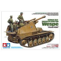 Tamiya Ger S/ Prop Howitzer Wespe Italian Front 1/35