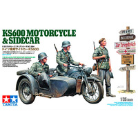 Tamiya 35384 KS600 Motorcycle & Sidecar  1/35
