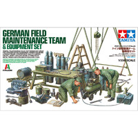 Tamiya German Filed Maint Team & Equipment