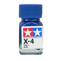 Tamiya 80004 X4 Blue                             Enamel   10ml