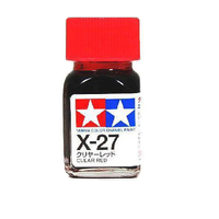 Tamiya 80027 X27 Clear Red               Enamel   10ml