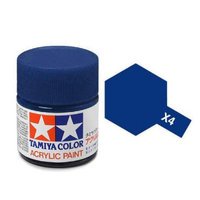 Tamiya 81504 X4 Blue                       M/Acrylic   10ml