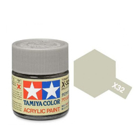 Tamiya 81532 X32 Titanium Silver     M/Acrylic    10ml