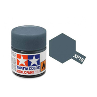 Tamiya 81718 XF18 Medium Blue      M/Acrylic   10ml