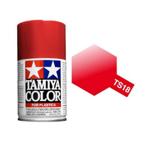 Tamiya 85018 TS-18 Metallic Red        Spray Can