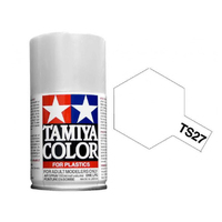 Tamiya 85027 TS-27 Matt White          Spray Can