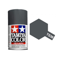 Tamiya TS-38 Gun Metal          Spray Can