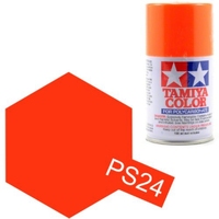 Tamiya PS-24 Fluor Orang       Spray Can P/C